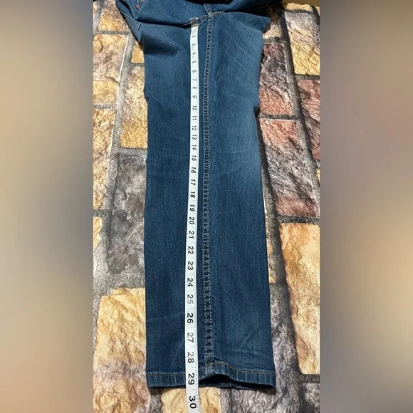 Levi's 502 Men's Regular Taper Fit Denim Jeans Blue W34 L32 Everyday Casual Work - Picture 8 of 9